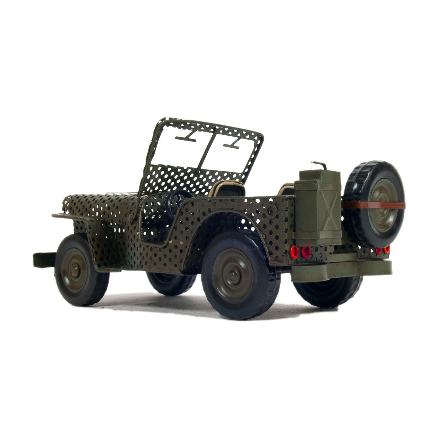 1945 Willys CJ - 2A Overland Open Frame Jeep Model - Old Modern - ModelCars.com