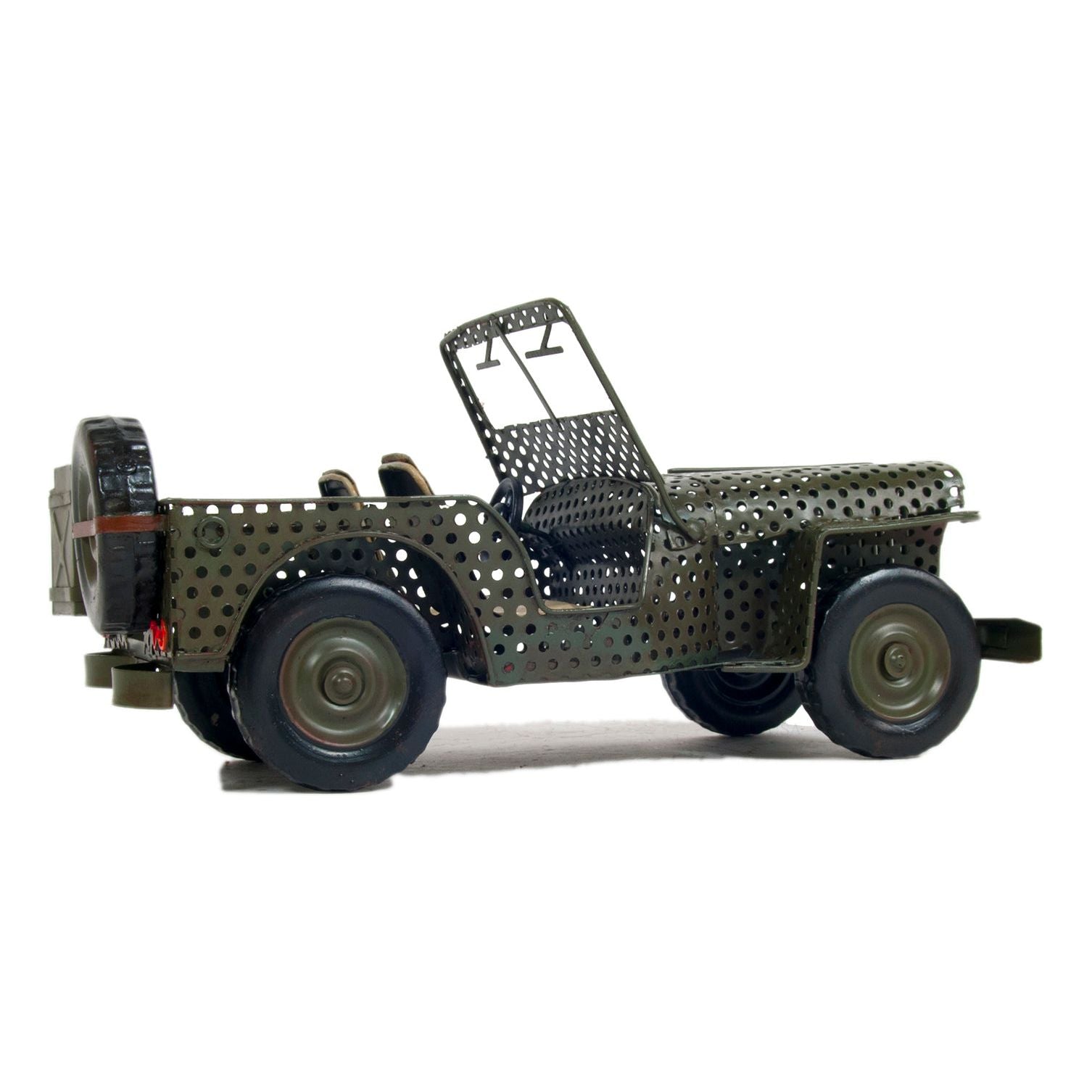 1945 Willys CJ - 2A Overland Open Frame Jeep Model - Old Modern - ModelCars.com