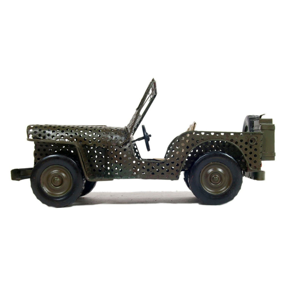 1945 Willys CJ - 2A Overland Open Frame Jeep Model - Old Modern - ModelCars.com