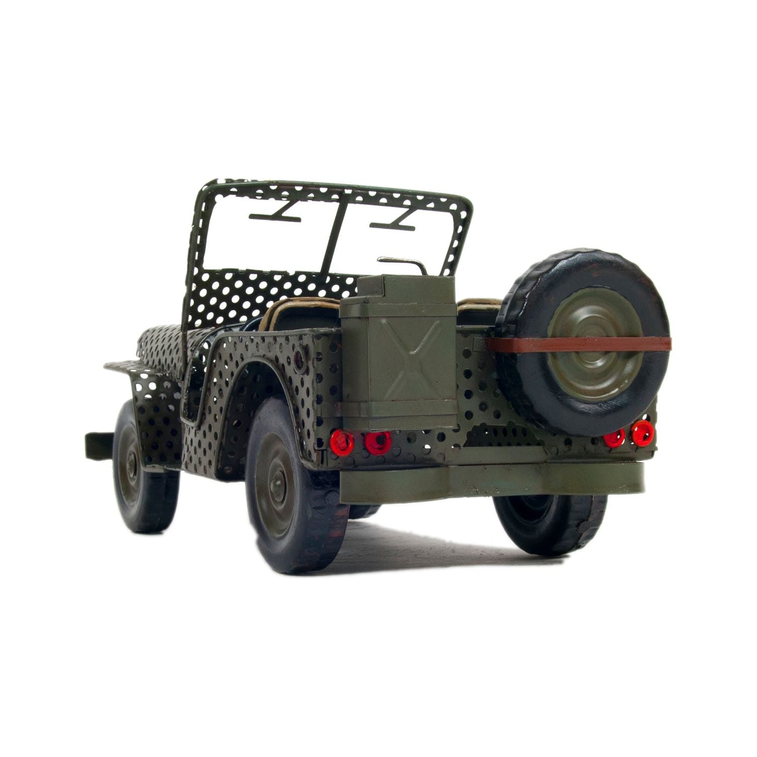 1945 Willys CJ - 2A Overland Open Frame Jeep Model - Old Modern - ModelCars.com