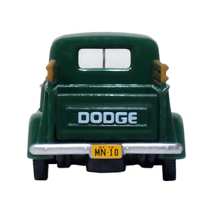 1948 Dodge B-1B Pickup Truck Green "Railway Express Agency" 1/87 (HO) Scale Diecast Model Car by Oxford Diecast