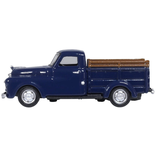 1948 Dodge B-1B Pickup Truck Waterway Blue 1/87 (HO) Scale Diecast Model Car by Oxford Diecast-Oxford Diecast-ModelCars.com