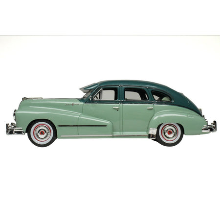 1948 Pontiac 4 Door Sedan Genesee Green 2-Tone with Green Interior Limited Edition to 200 pieces Worldwide 1/43 Model Car by Goldvarg Collection-Goldvarg Collection-ModelCars.com