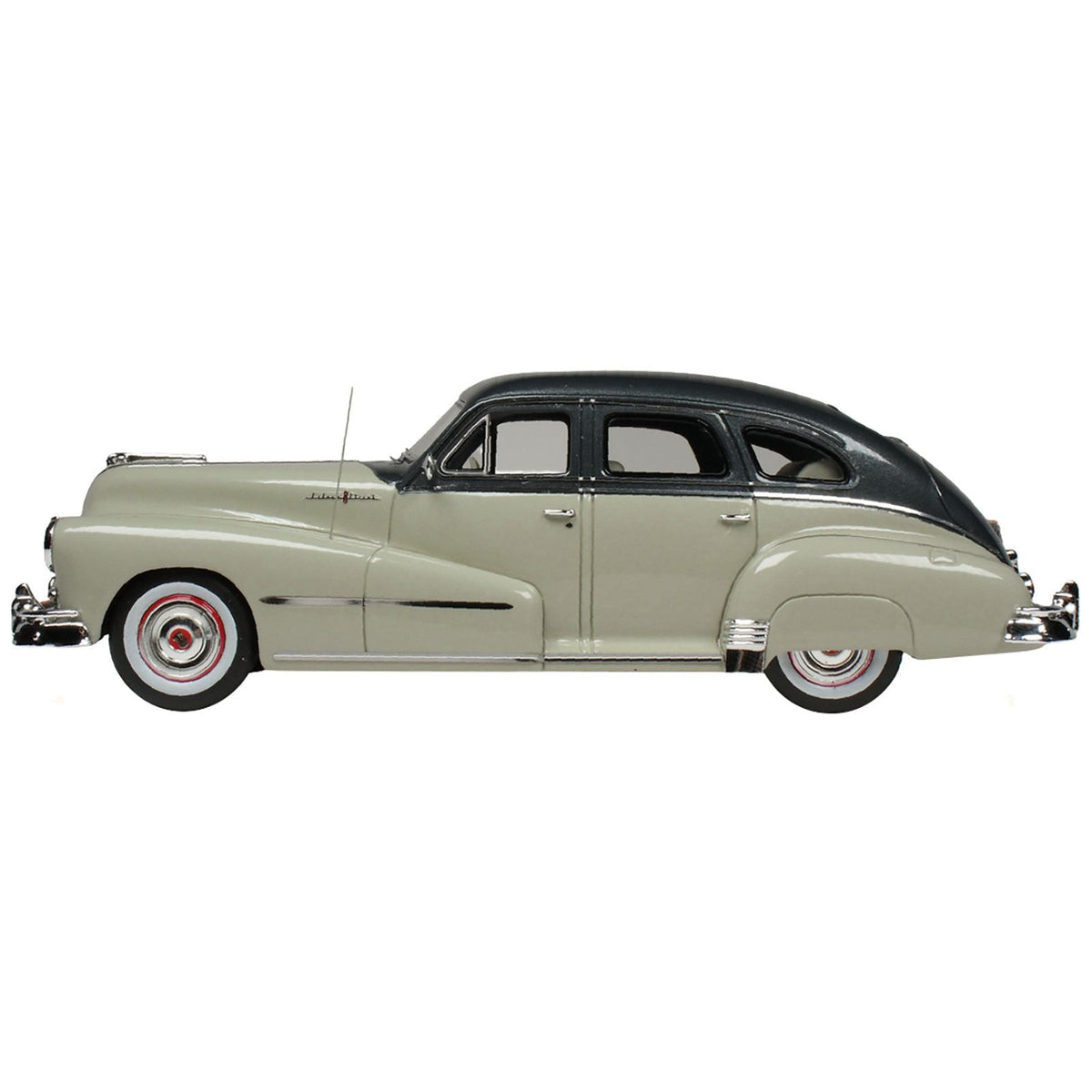 1948 Pontiac 4 Door Sedan Oyster Gray 2-Tone Limited Edition to 200 pieces Worldwide 1/43 Model Car by Goldvarg Collection-Goldvarg Collection-ModelCars.com