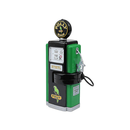 1948 Wayne 100-A Gas Pump "Polly Gas" Black and Green "Vintage Gas Pumps" Series 17 1/18 Diecast Replica by Greenlight-Greenlight-ModelCars.com