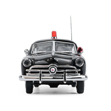 1949 Ford Custom Police Car "LAPD (Los Angeles Police Department)" Black and White 1/43 Diecast Model Car by Greenlight-Greenlight-ModelCars.com