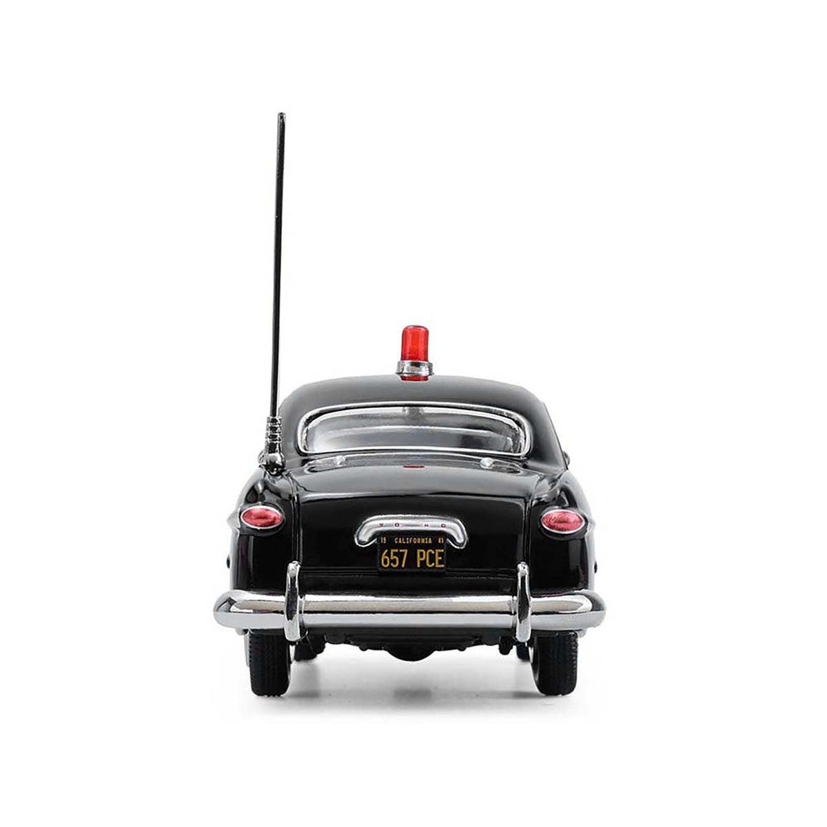 1949 Ford Custom Police Car "LAPD (Los Angeles Police Department)" Black and White 1/43 Diecast Model Car by Greenlight-Greenlight-ModelCars.com