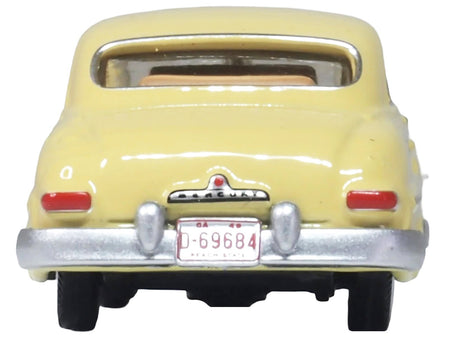 1949 Mercury 8 Coupe Calabash Yellow 1/87 (HO) Scale Diecast Model Car by Oxford Diecast-Oxford Diecast-ModelCars.com