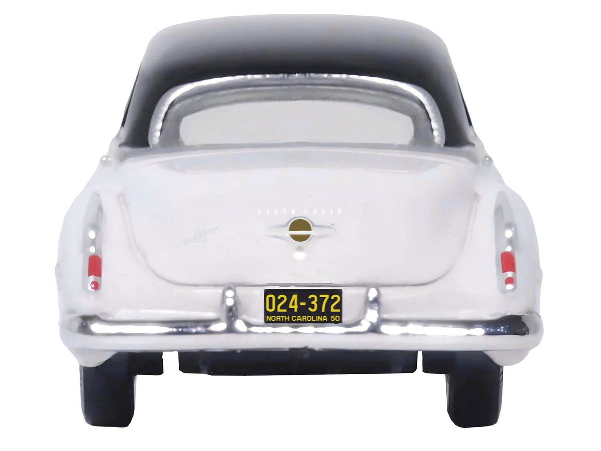 1950 Oldsmobile Rocket 88 Coupe Marol Gray with Black Top 1/87 (HO) Scale Diecast Model Car by Oxford Diecast-Oxford Diecast-ModelCars.com