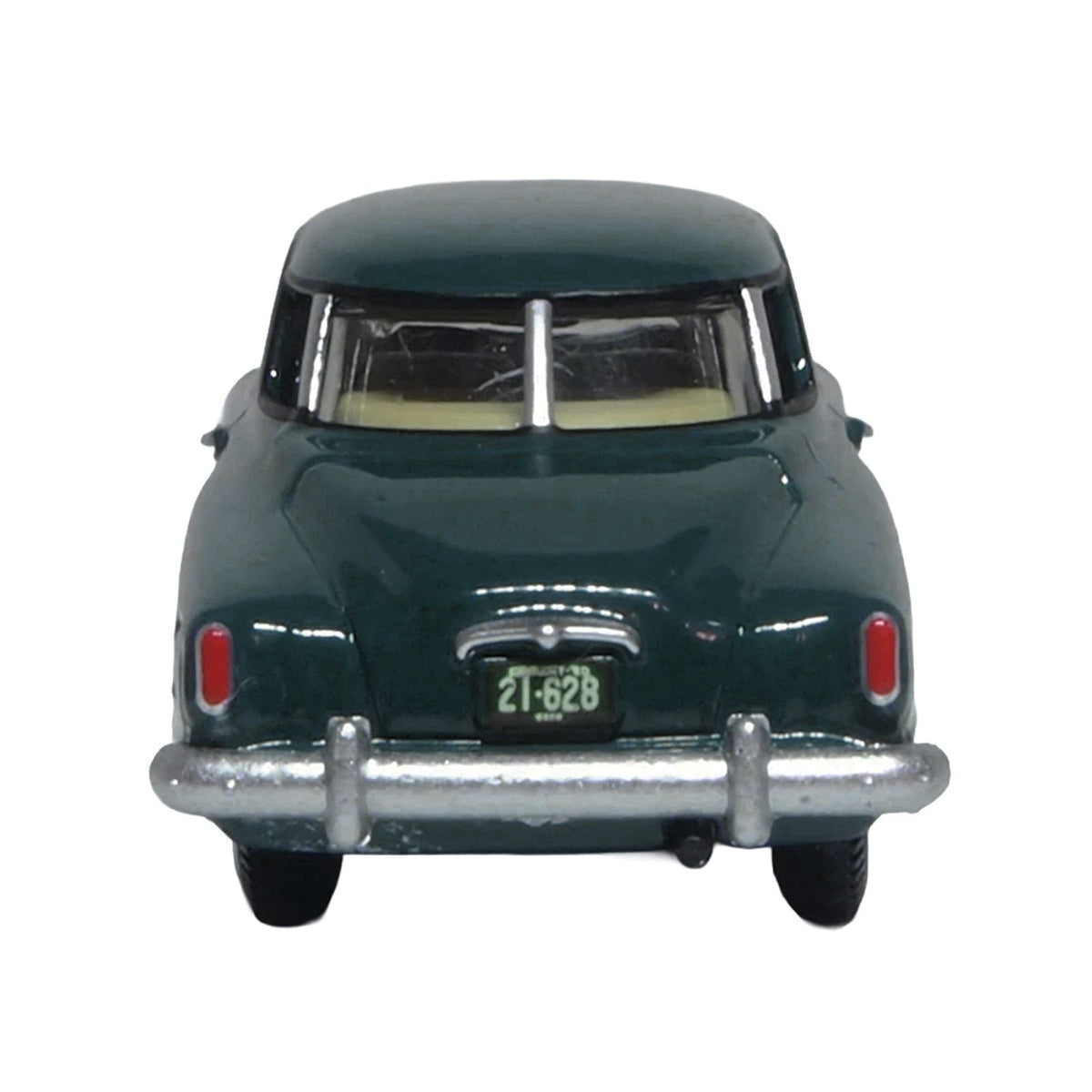 1950 Studebaker Champion Starlight Coupe Aqua Green 1/87 (HO) Scale Diecast Model Car by Oxford Diecast-Oxford Diecast-ModelCars.com