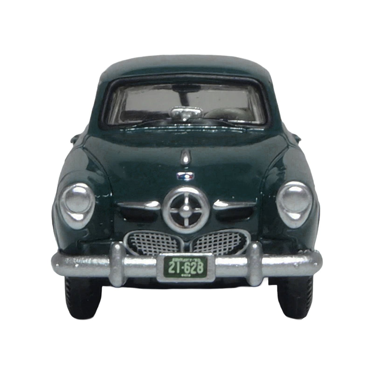 1950 Studebaker Champion Starlight Coupe Aqua Green 1/87 (HO) Scale Diecast Model Car by Oxford Diecast-Oxford Diecast-ModelCars.com
