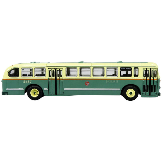 1952 CCF - Brill CD - 44 Transit Bus CTA (Chicago Transit Authority) Chicago Surface Lines "Kimball - Peterson" "Vintage Bus & Motorcoach Collection" 1/87 (HO) Diecast Model by Iconic Replicas - Iconic Replicas - ModelCars.com