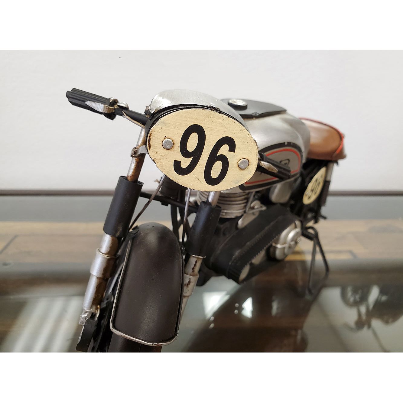 1952 Norton Manx 1:8 Metal Handmade Scaled Model - Old Modern - ModelCars.com