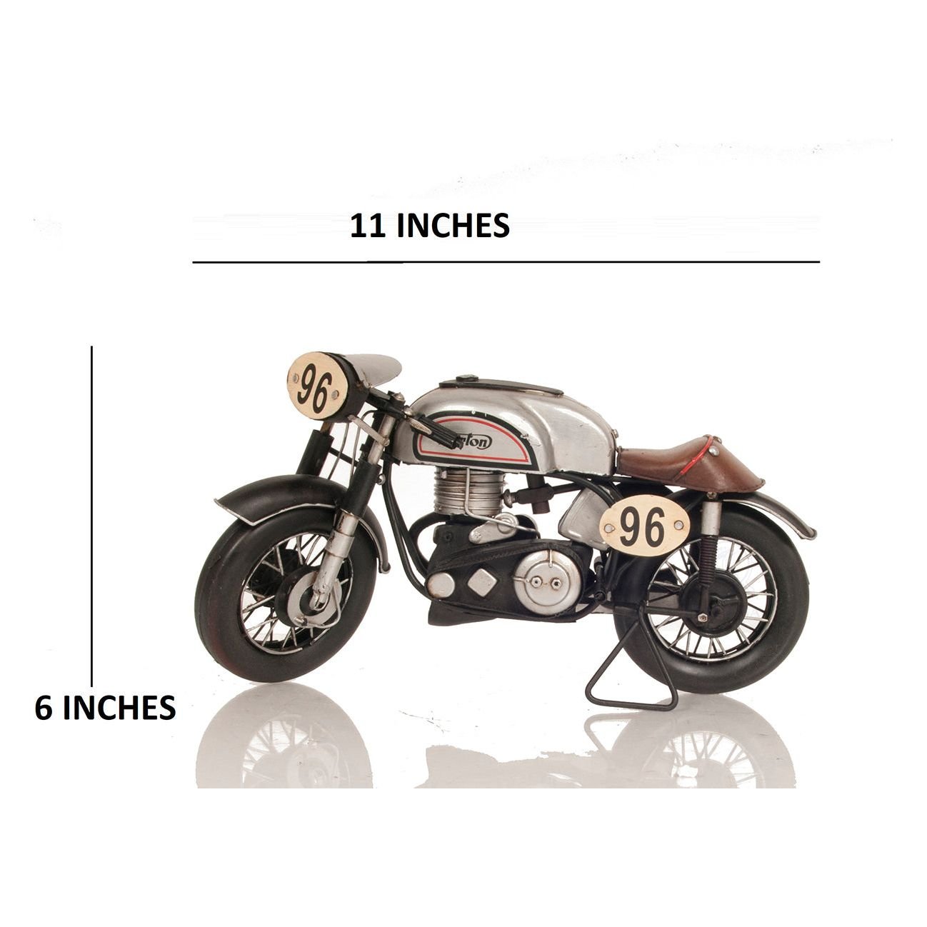1952 Norton Manx 1:8 Metal Handmade Scaled Model - Old Modern - ModelCars.com