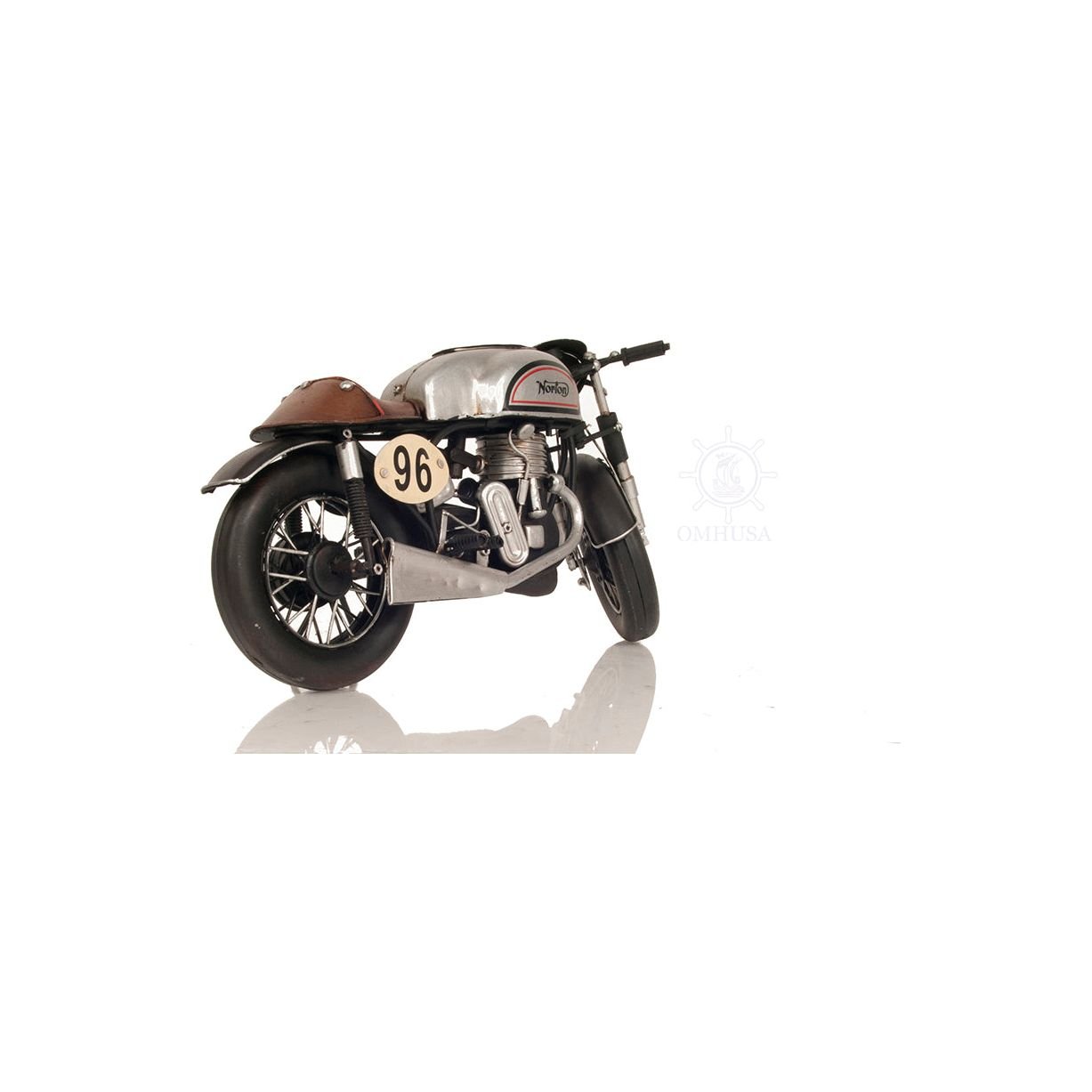 1952 Norton Manx 1:8 Metal Handmade Scaled Model - Old Modern - ModelCars.com