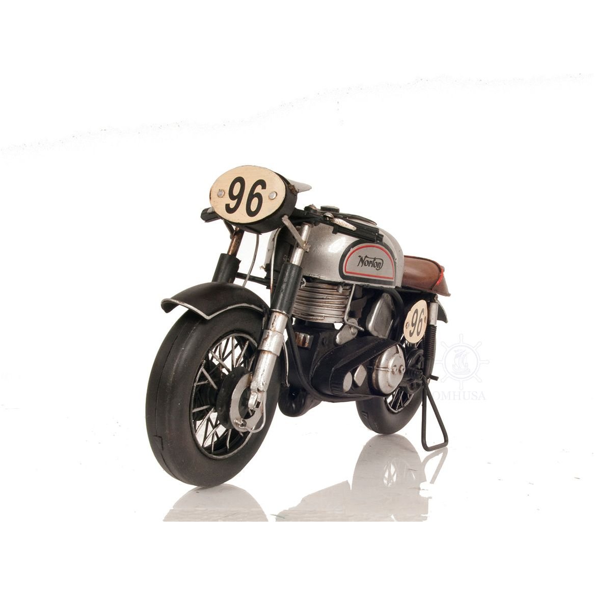 1952 Norton Manx 1:8 Metal Handmade Scaled Model - Old Modern - ModelCars.com