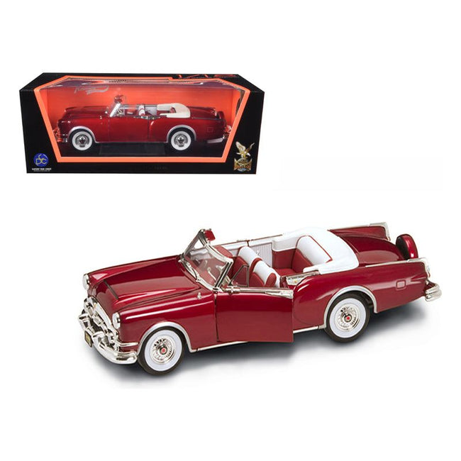 1953 Packard Caribbean Red 1/18 Diecast Model Car by Road Signature - Road Signature - ModelCars.com