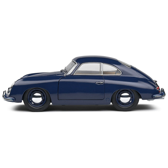 1953 Porsche 356 Pre-A Petrol Blue 1/18 Diecast Model Car by Solido-Solido-ModelCars.com