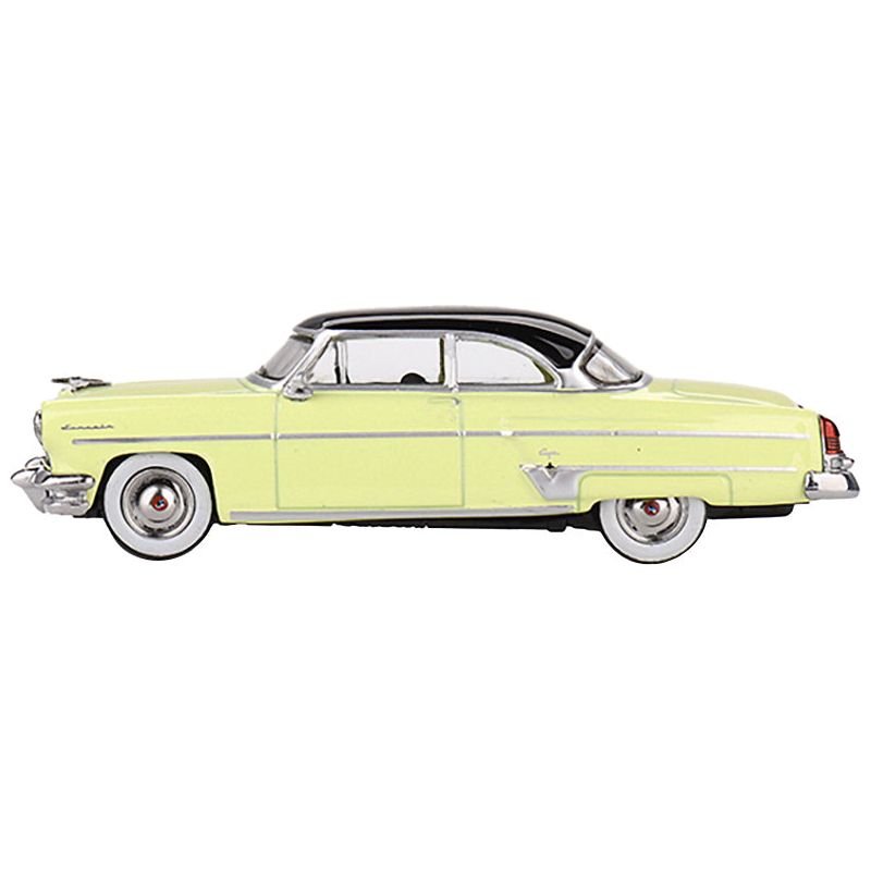 1954 Lincoln Capri Premier Yellow with Black Top Limited Edition to 3000 pieces Worldwide 1/64 Diecast Model Car by Mini GT - Mini GT - ModelCars.com