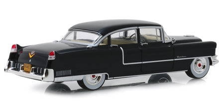 1955 Cadillac Fleetwood Series 60 Black "The Godfather" (1972) Movie 1/24 Diecast Model Car by Greenlight-Greenlight-ModelCars.com