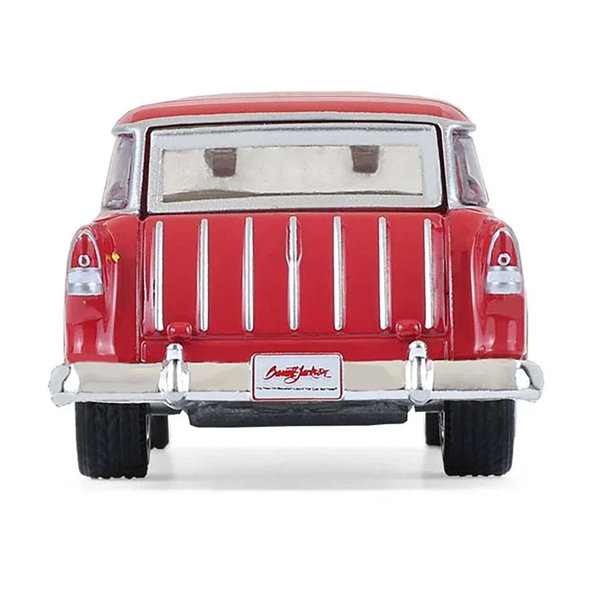 1955 Chevrolet Nomad Custom Wagon Red "Barrett-Jackson" Series 16 1/64 Diecast Model Car by Greenlight-Greenlight-ModelCars.com