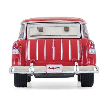 1955 Chevrolet Nomad Custom Wagon Red "Barrett-Jackson" Series 16 1/64 Diecast Model Car by Greenlight-Greenlight-ModelCars.com