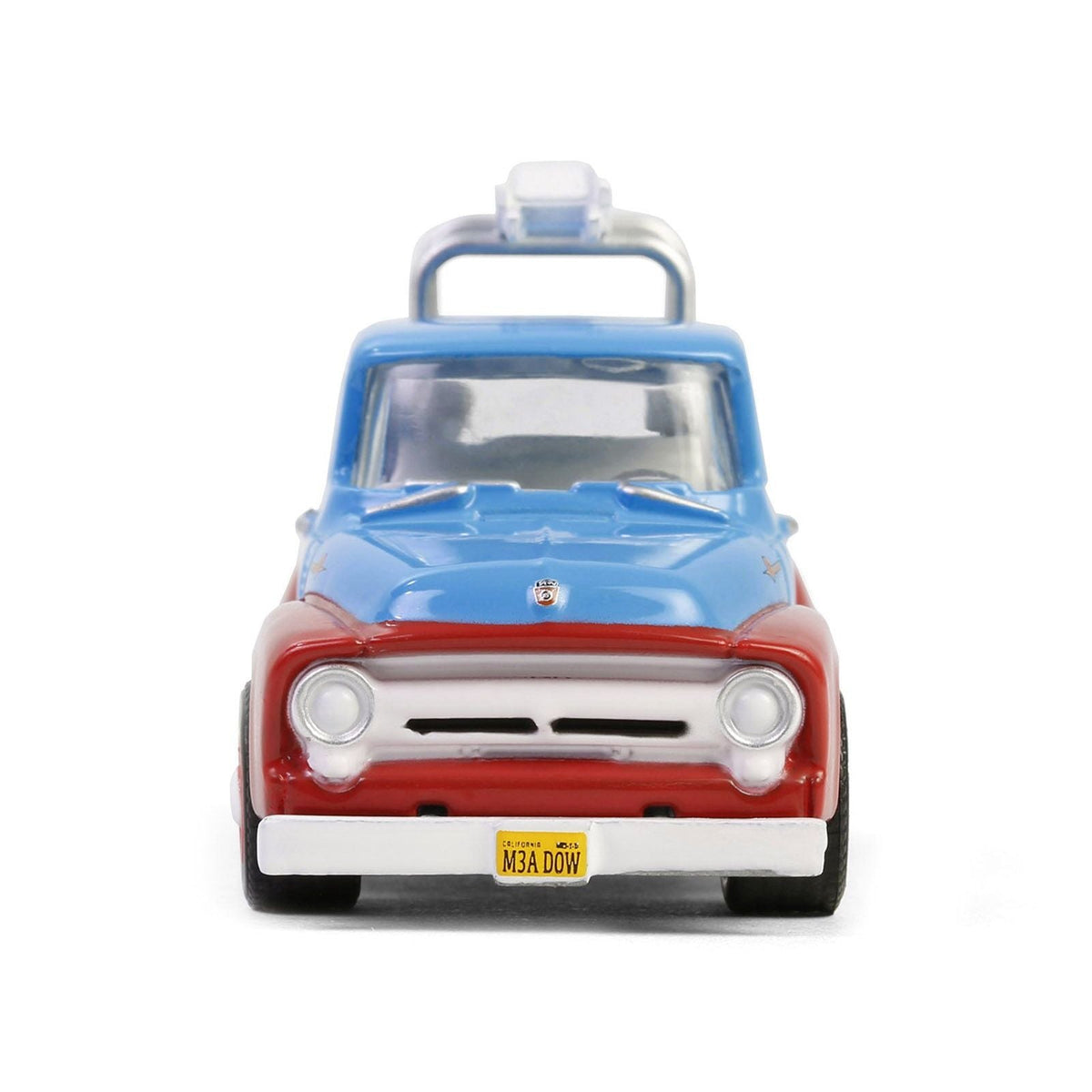 1956 Ford F-100 Pickup Truck with Tool Boxes and Ladders "Chevron" Blue and Red "Chevron Special Edition" Series 1 1/64 Diecast Model Car by Greenlight-Greenlight-ModelCars.com