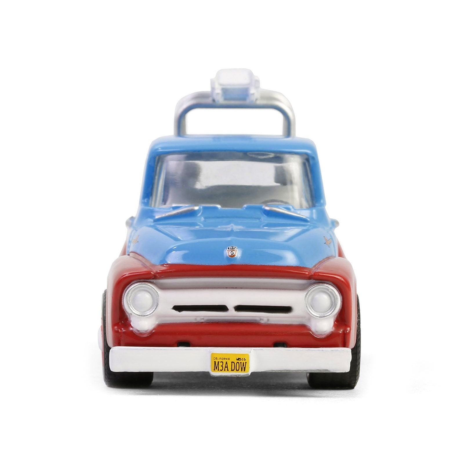 1956 Ford F - 100 Pickup Truck with Tool Boxes and Ladders "Chevron" Blue and Red "Chevron Special Edition" Series 1 1/64 Diecast Model Car by Greenlight - Greenlight - ModelCars.com