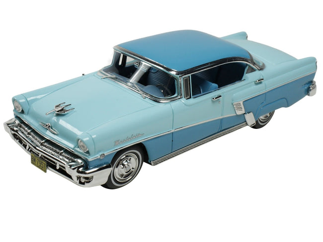 1956 Mercury Montclair Phaeton Lauderdale Blue and Niagara Blue with Blue Interior Limited Edition to 200 pieces Worldwide 1/43 Model Car by Goldvarg Collection-Goldvarg Collection-ModelCars.com