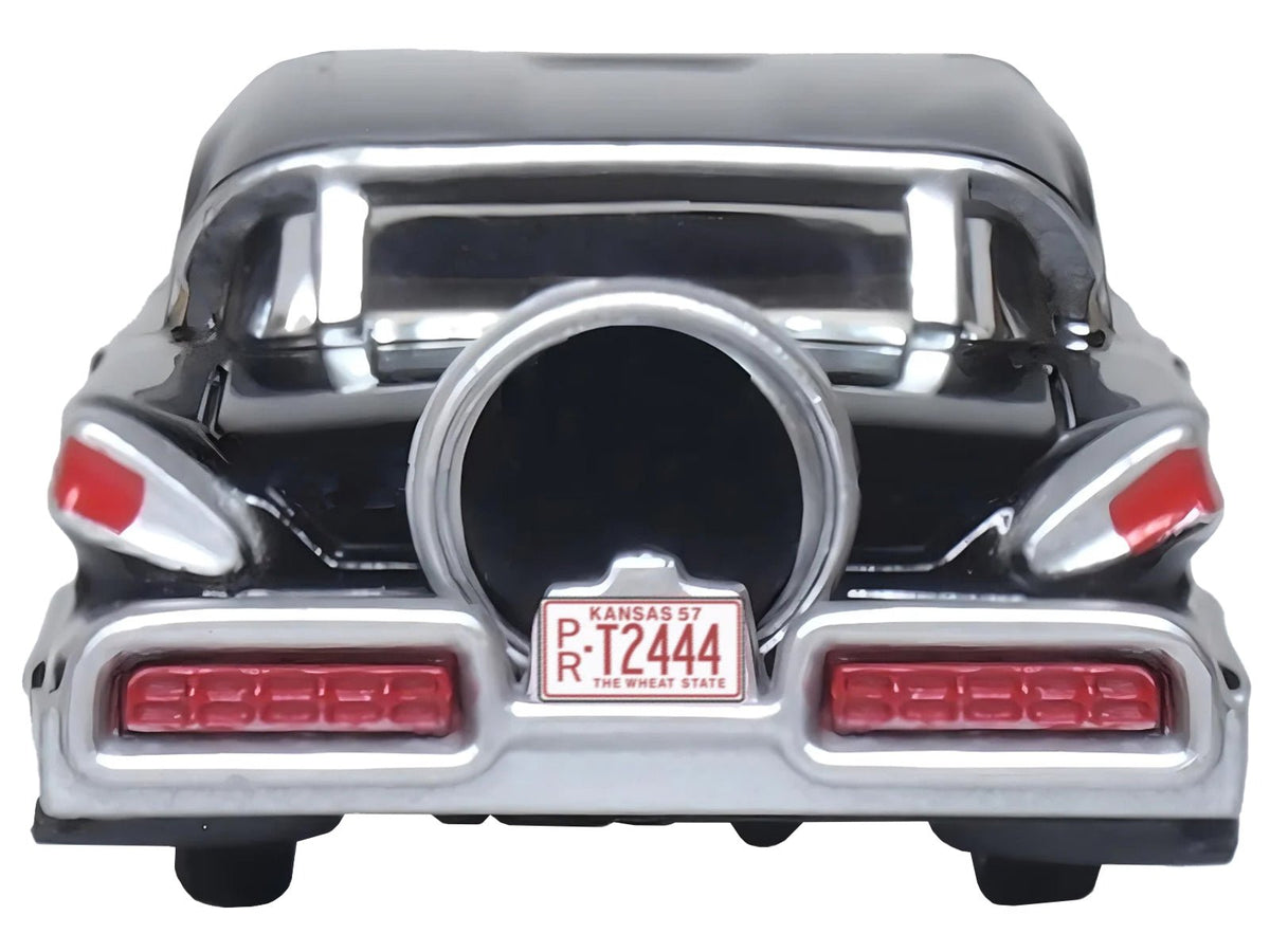 1957 Mercury Montclair Tuxedo Black 1/87 (HO) Scale Diecast Model Car by Oxford Diecast-Oxford Diecast-ModelCars.com