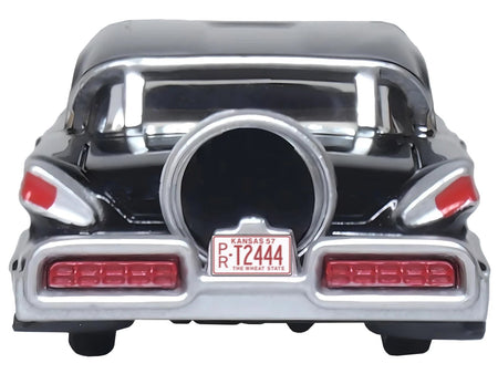 1957 Mercury Montclair Tuxedo Black 1/87 (HO) Scale Diecast Model Car by Oxford Diecast-Oxford Diecast-ModelCars.com