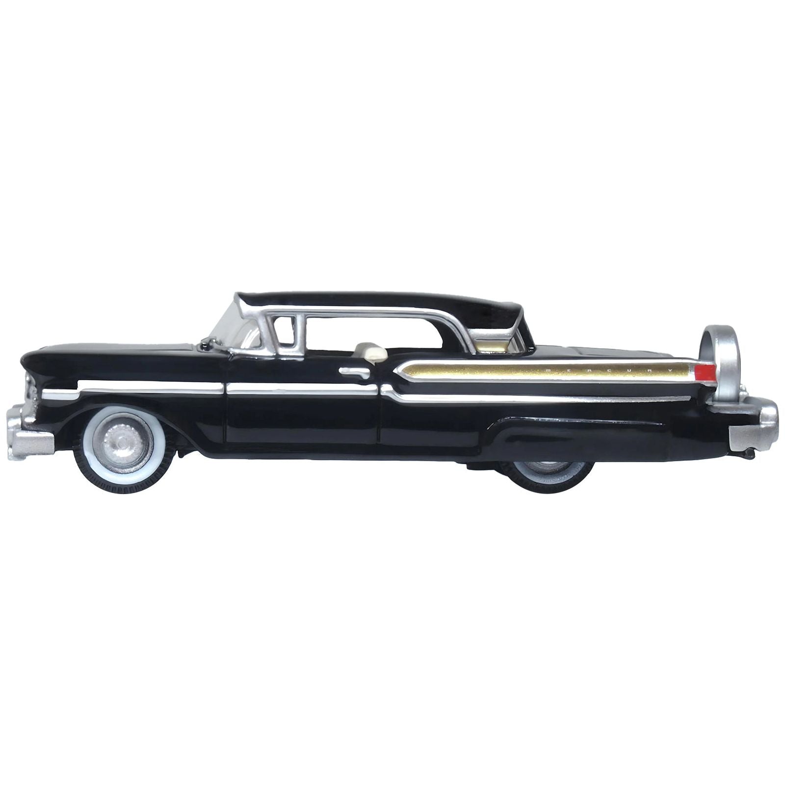 1957 Mercury Montclair Tuxedo Black 1/87 (HO) Scale Diecast Model Car by Oxford Diecast - Oxford Diecast - ModelCars.com