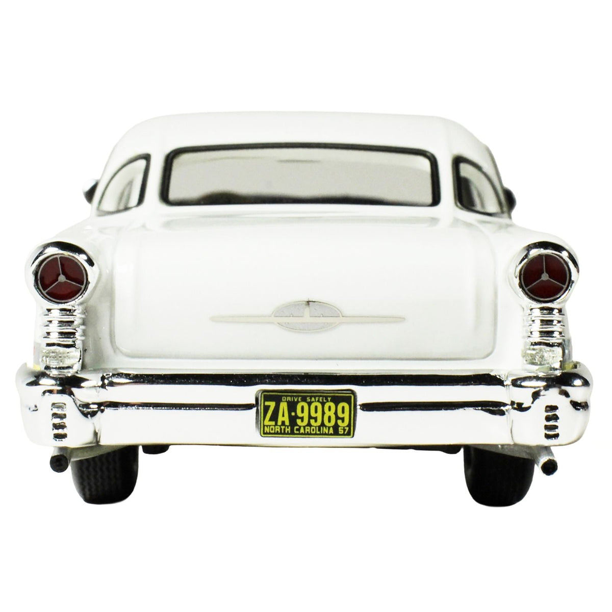 1957 Oldsmobile Starfire Coronado Yellow and Alcan White Limited Edition to 200 pieces Worldwide 1/43 Model Car by Goldvarg Collection-Goldvarg Collection-ModelCars.com