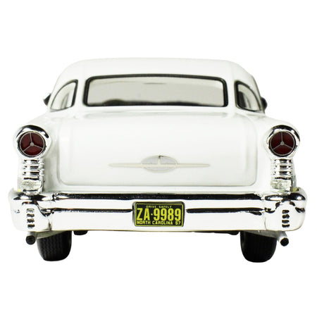 1957 Oldsmobile Starfire Coronado Yellow and Alcan White Limited Edition to 200 pieces Worldwide 1/43 Model Car by Goldvarg Collection-Goldvarg Collection-ModelCars.com