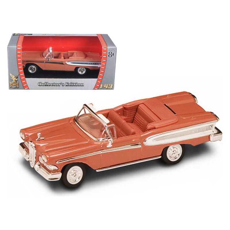 1958 Edsel Citation Brown 1/43 Diecast Car by Road Signature - Road Signature - ModelCars.com