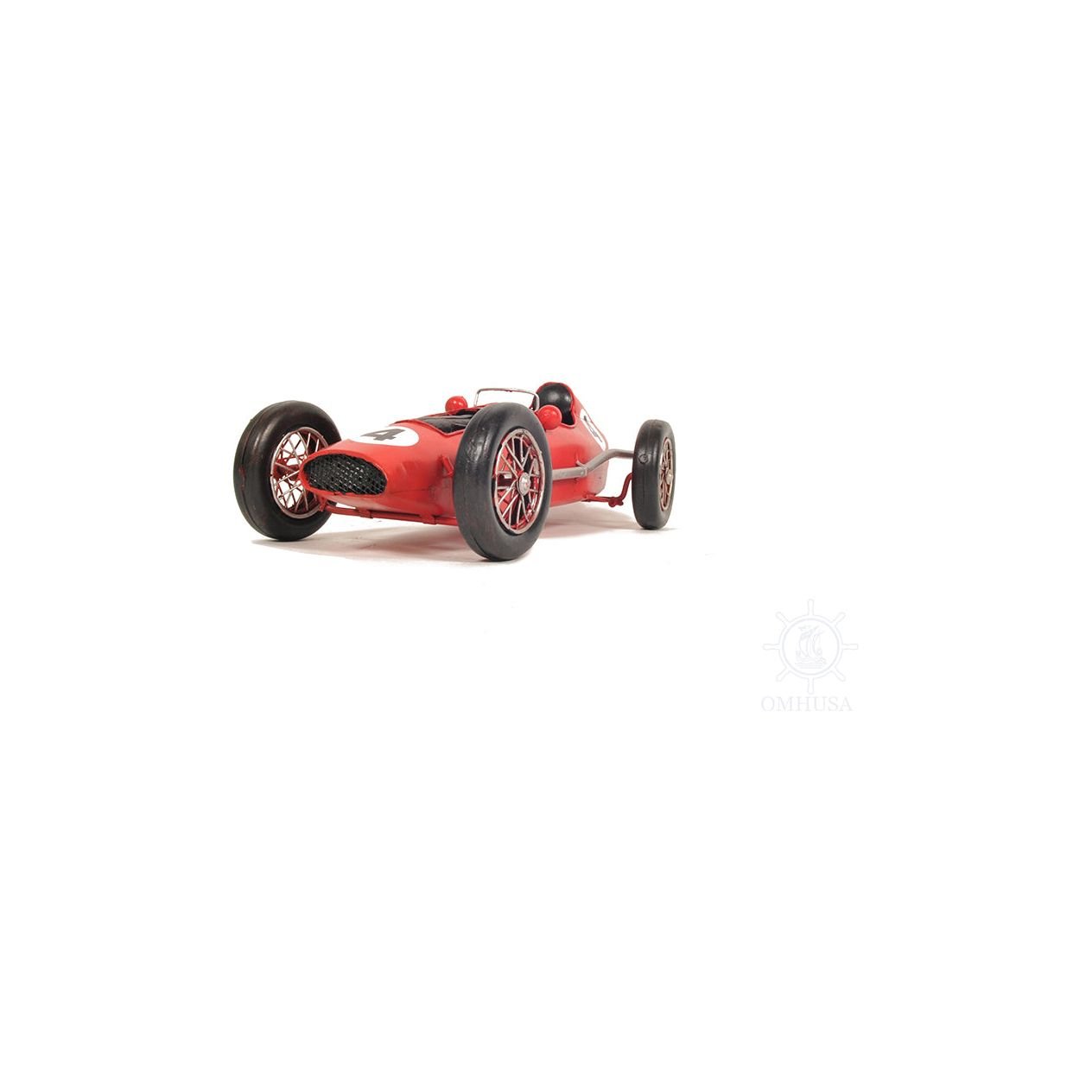 1958 Ferrari 246 F1 Model Red Metal Handmade - Old Modern - ModelCars.com