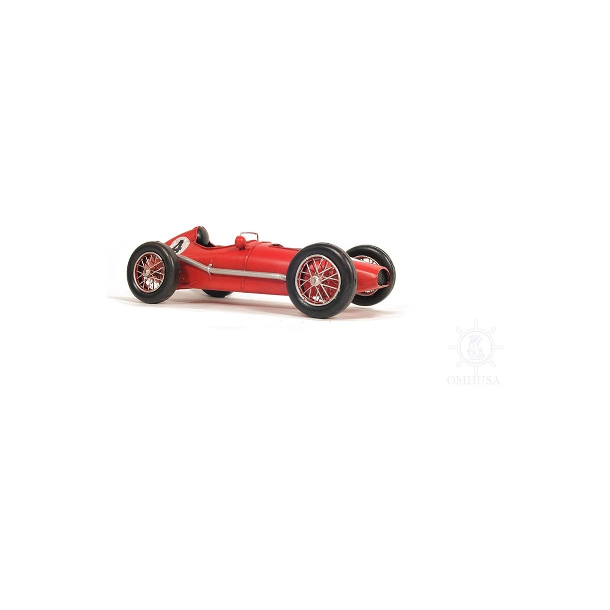 1958 Ferrari 246 F1 Model Red Metal Handmade - Old Modern - ModelCars.com