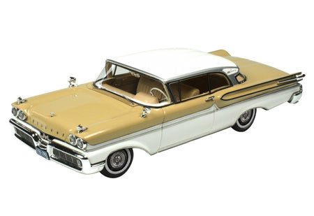 1958 Mercury Park Lane Mayfair Yellow and Marble White Limited Edition to 200 pieces Worldwide 1/43 Model Car by Goldvarg Collection-Goldvarg Collection-ModelCars.com