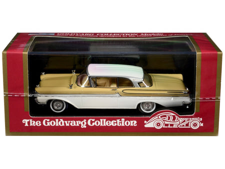 1958 Mercury Park Lane Mayfair Yellow and Marble White Limited Edition to 200 pieces Worldwide 1/43 Model Car by Goldvarg Collection-Goldvarg Collection-ModelCars.com