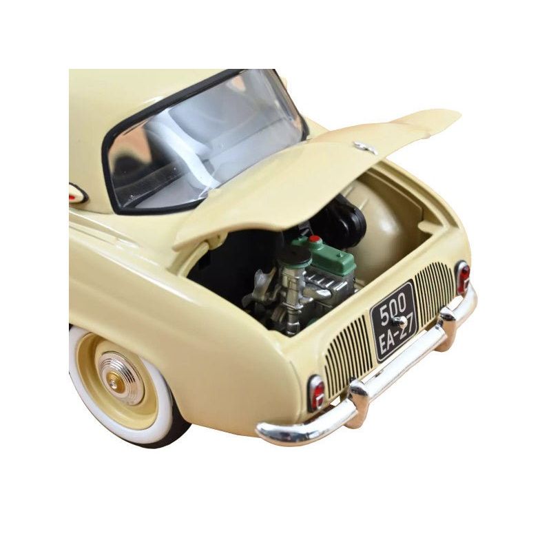 1958 Renault Dauphine Beige 1/18 Diecast Model Car by Norev - Norev - ModelCars.com