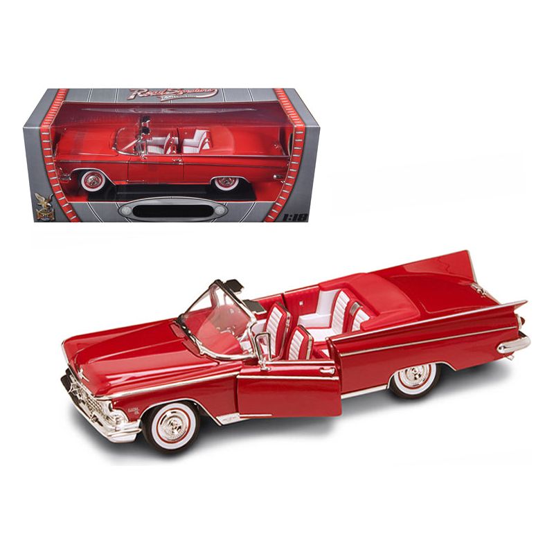 1959 Buick Electra 225 Convertible Red 1/18 Diecast Model Car by Road Signature - Road Signature - ModelCars.com