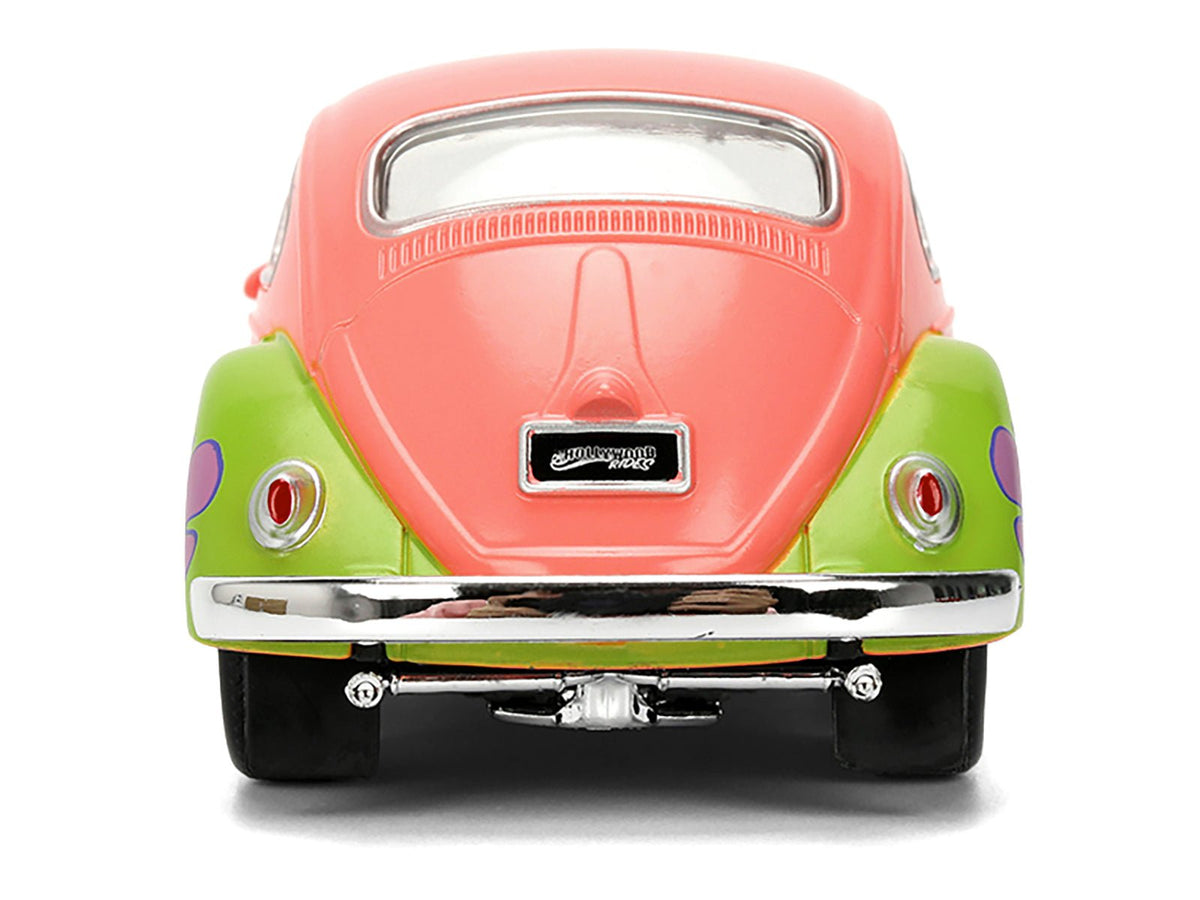 1959 Volkswagen Beetle "Patrick Star" Livery Pink "SpongeBob SquarePants" (1999-Current) TV Series "Hollywood Rides" Series 1/32 Diecast Model Car by Jada-Jada-ModelCars.com
