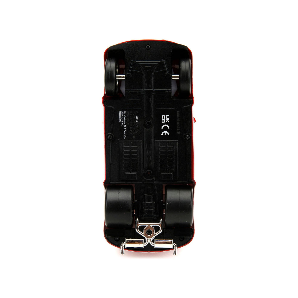 1959 Volkswagen Drag Beetle "Cherry on Top" Red and White "Punch Buggy" Series 1/24 Diecast Model Car by Jada - Jada - ModelCars.com