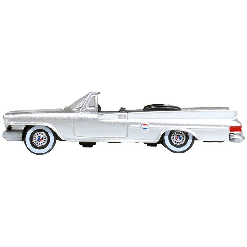 1961 Chrysler 300G Convertible Sheffield Silver Metallic 1/87 (HO) Scale Diecast Model Car by Oxford Diecast - Oxford Diecast - ModelCars.com