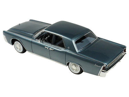 1962 Lincoln Continental Oxford Gray Metallic with Blue Interior Limited Edition to 200 pieces Worldwide 1/43 Model Car by Goldvarg Collection-Goldvarg Collection-ModelCars.com