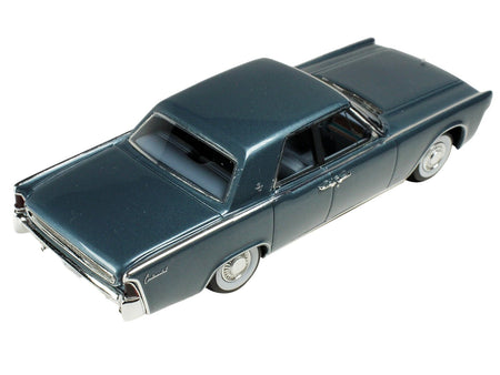 1962 Lincoln Continental Oxford Gray Metallic with Blue Interior Limited Edition to 200 pieces Worldwide 1/43 Model Car by Goldvarg Collection-Goldvarg Collection-ModelCars.com