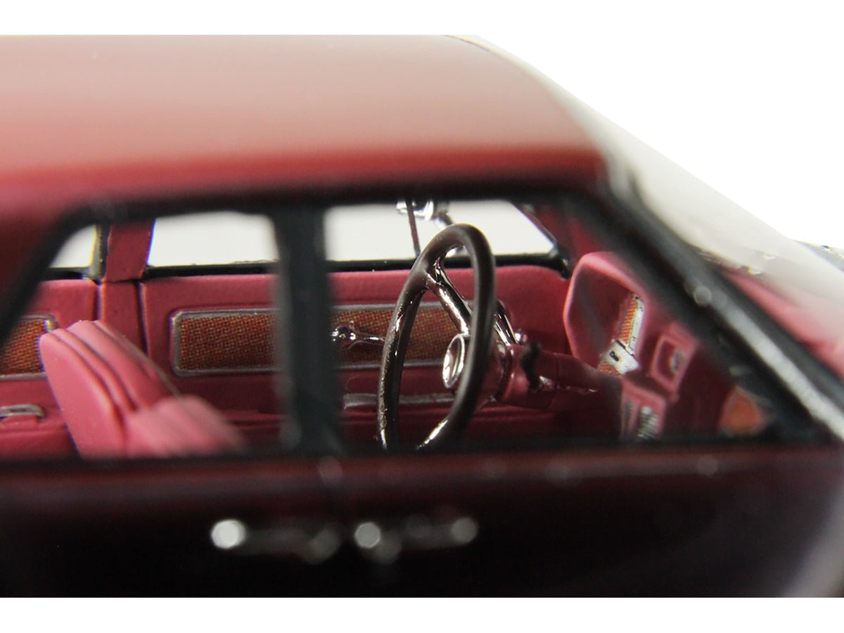 1962 Lincoln Continental Royal Red Metallic with Red Interior Limited Edition to 200 pieces Worldwide 1/43 Model Car by Goldvarg Collection-Goldvarg Collection-ModelCars.com