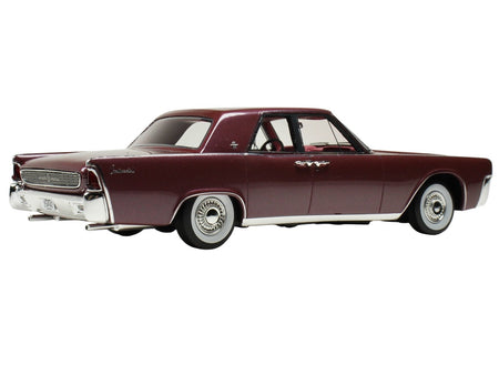 1962 Lincoln Continental Royal Red Metallic with Red Interior Limited Edition to 200 pieces Worldwide 1/43 Model Car by Goldvarg Collection-Goldvarg Collection-ModelCars.com