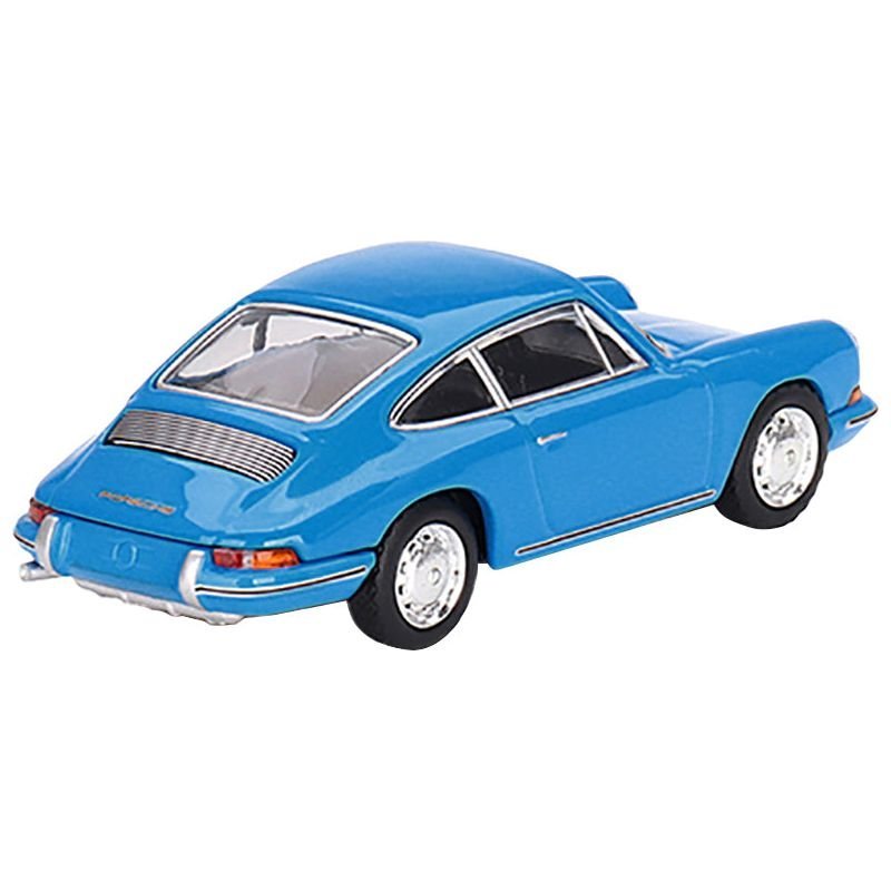 1963 Porsche 901 Blue "Quickblau" Limited Edition to 3600 pieces Worldwide 1/64 Diecast Model Car by Mini GT-Mini GT-ModelCars.com