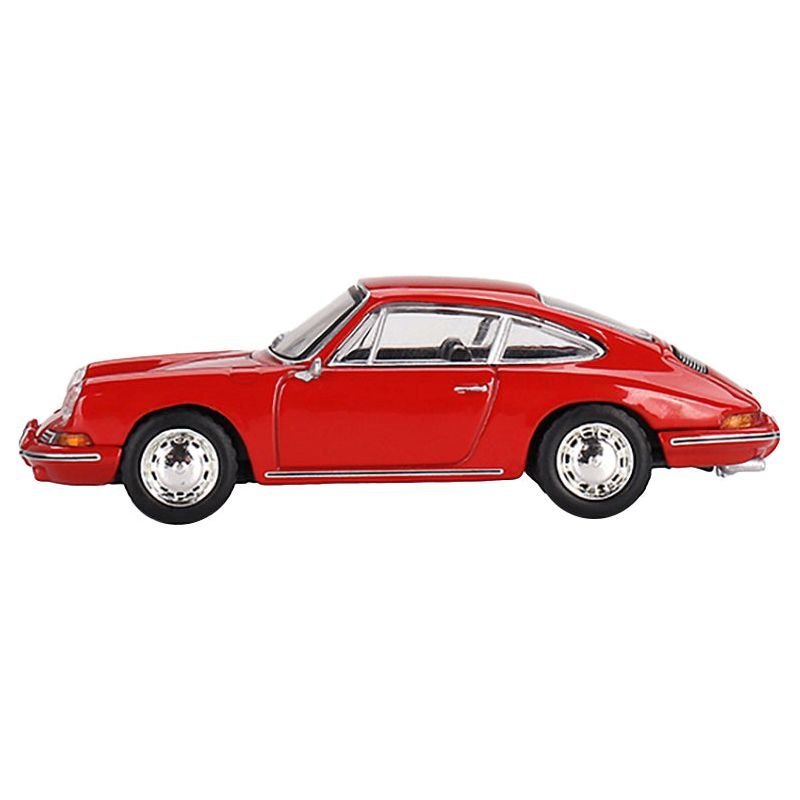 1963 Porsche 901 Signal Red Limited Edition to 4200 pieces Worldwide 1/64 Diecast Model Car by Mini GT-Mini GT-ModelCars.com